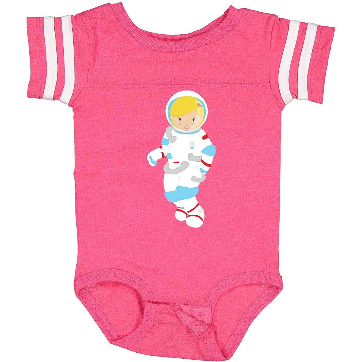 Inktastic Astronaut Girl Baby Bodysuit - Cute Space Flight & Cosmonaut Outfit for Infants | Perfect for Space-Themed Parties & Everyday Wear