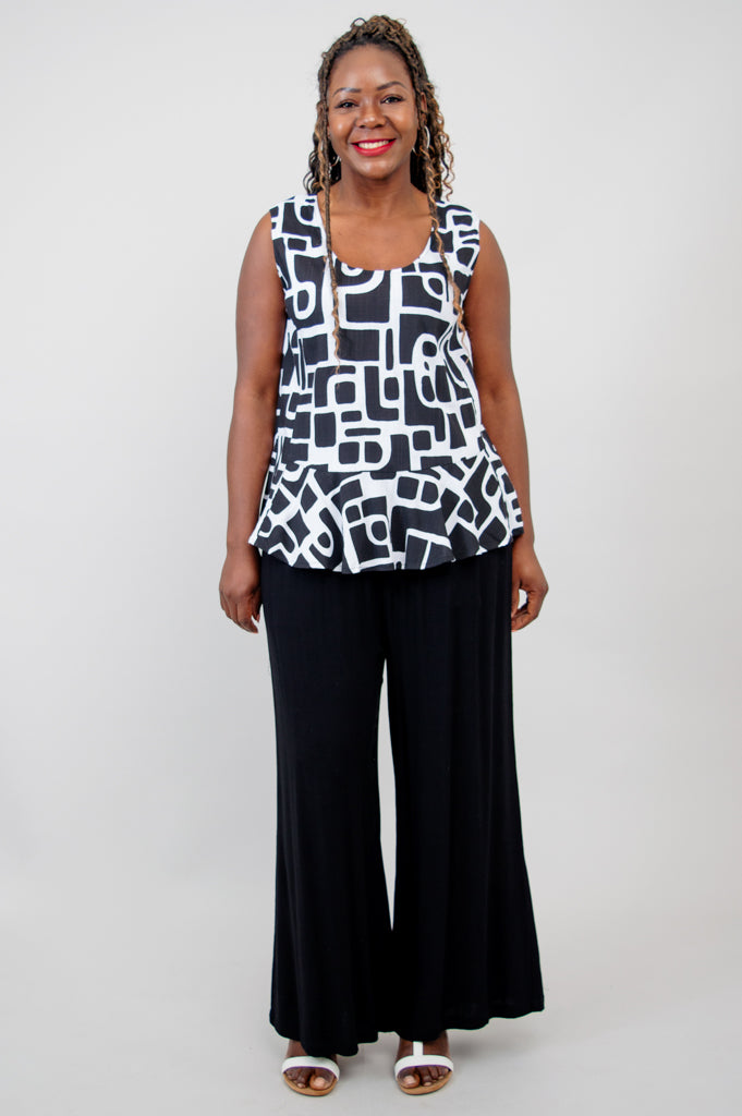 Ginny Tank Top - Soft Linen Bamboo Blend for Women | Perfect for Summer Outfits, Casual Wear & Travel