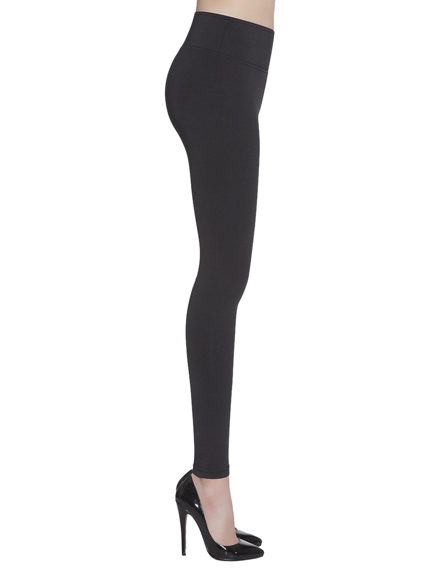 Premium High-Waisted Classic Cut Full-Length Leggings for Women - Made in EU - Comfortable & Stylish for Yoga, Workouts & Everyday Wear