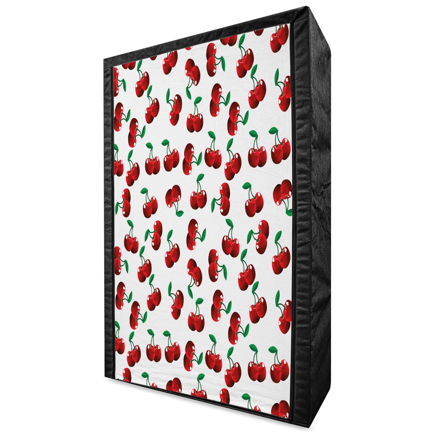 Ambesonne Fruits Portable Fabric Wardrobe with Shelves - 42.5