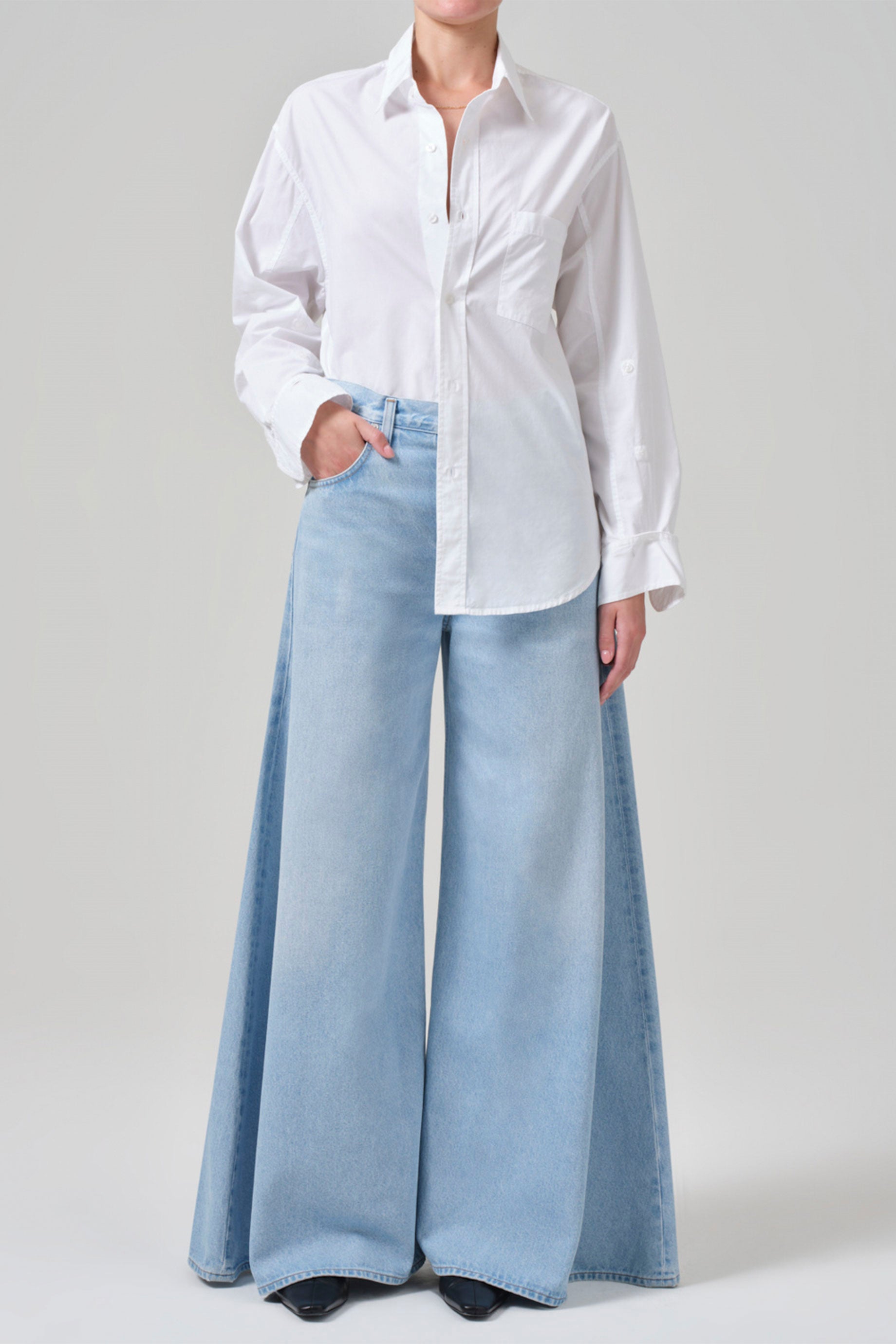 Citizens of Humanity Amari Jean - Light Blue Denim Jeans for Women | Casual & Everyday Wear