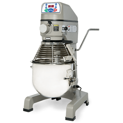 Globe SP25 25 Quart Commercial Planetary Floor Mixer - Heavy Duty Dough Mixer for Bakeries, Restaurants & Pizza Shops - Perfect for Kneading Bread, Pizza Dough & Pastries