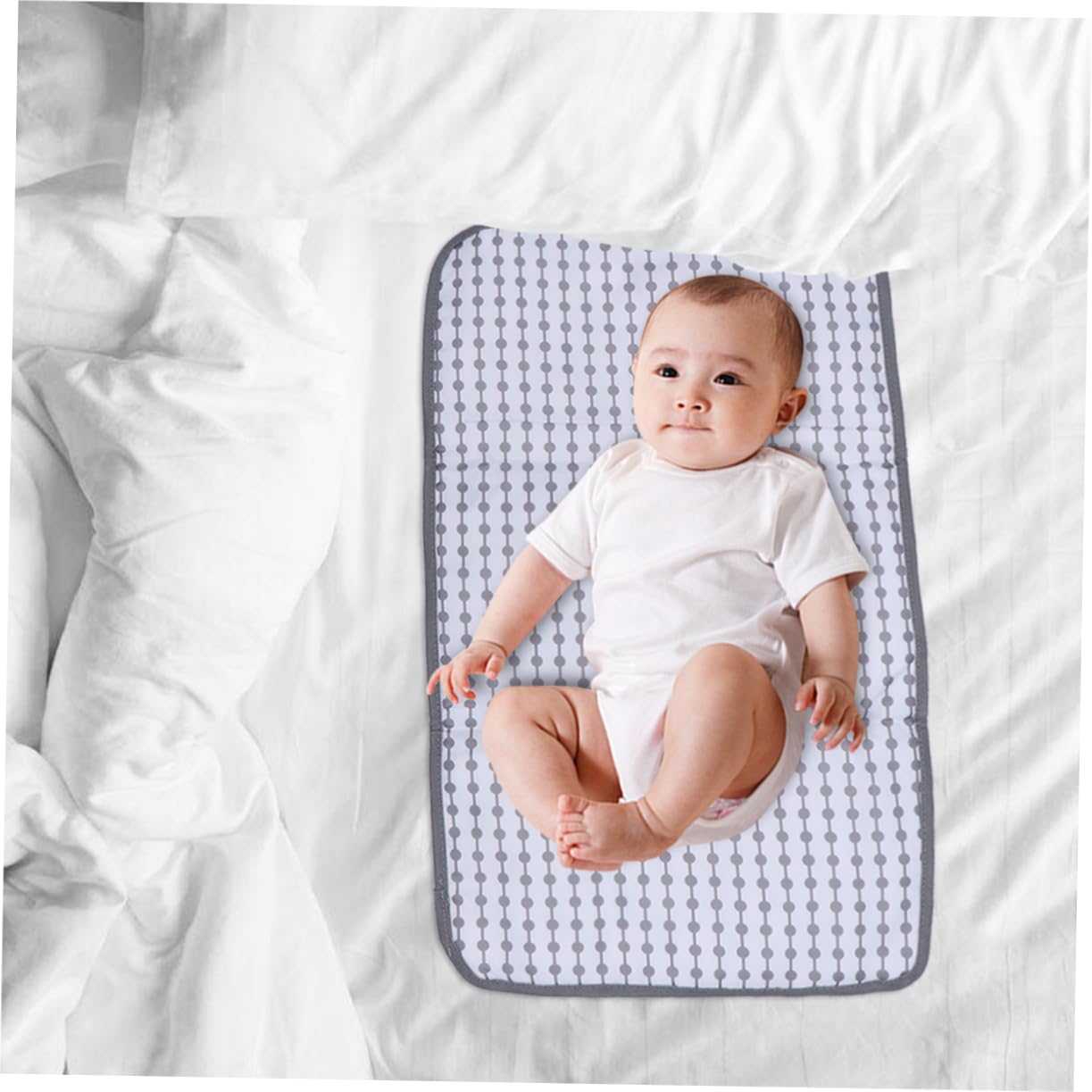 FAVOMOTO 2-Pack Portable Urinal Pad & Diaper Changing Mat - Waterproof, Reusable, Travel-Friendly for Adults, Babies & Pets - Ideal for Home, Hospital, Camping & Car Trips