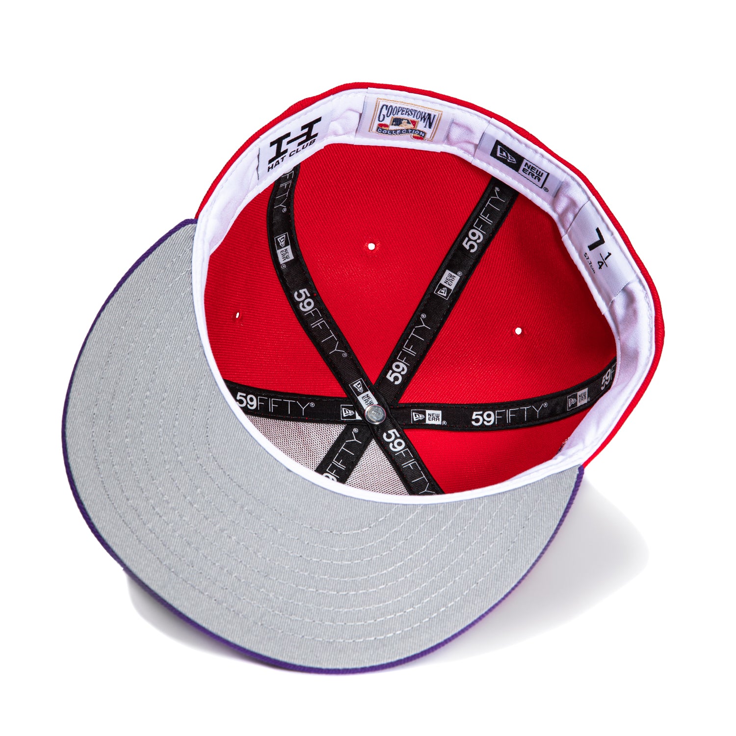 New Era 59Fifty Los Angeles Dodgers 1978 World Series Patch Snapback Hat - Red & Purple Baseball Cap for Men, Women - Perfect for Games, Collecting & Streetwear Fashion