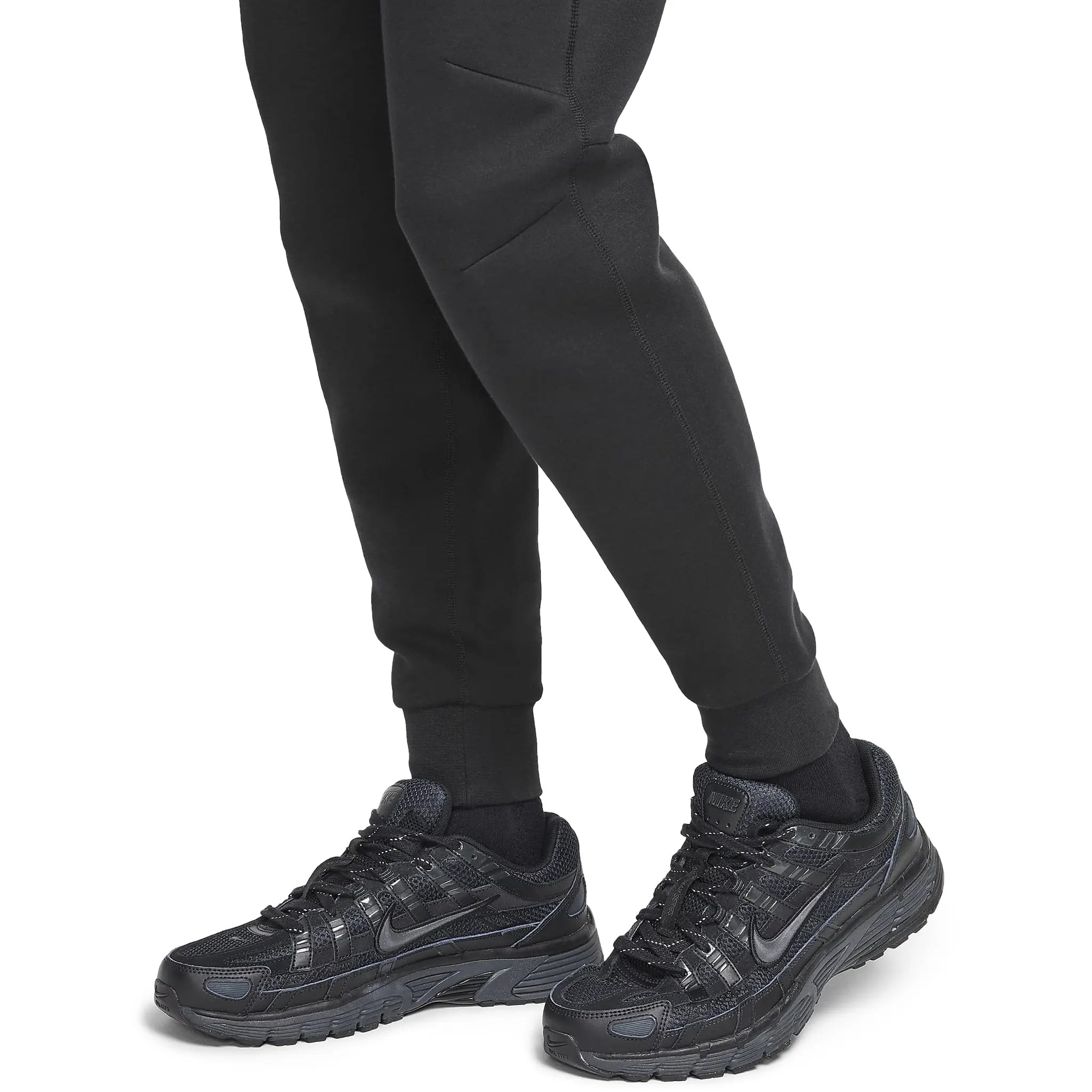 Syna World x Nike Central Cee Tech Fleece Black Sweatpants for Men - Comfortable Joggers with Pockets for Running, Gym & Streetwear Fashion