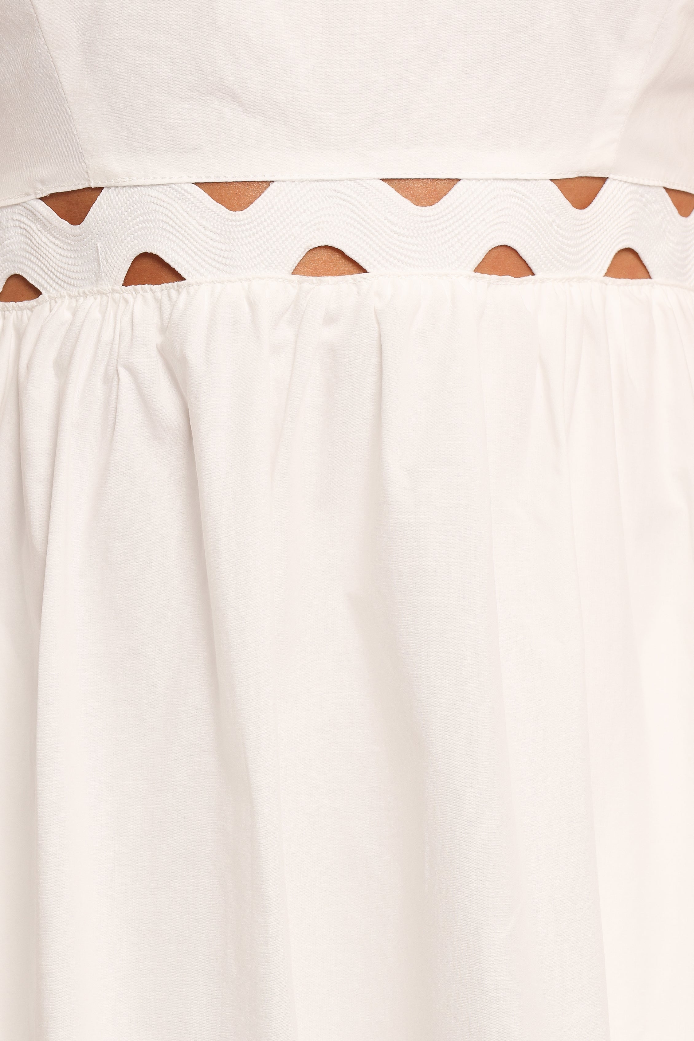 Angelus Midi Dress for Women - Elegant White Summer Dress for Casual & Party Wear | Perfect for Beach, Wedding & Office Outfits
