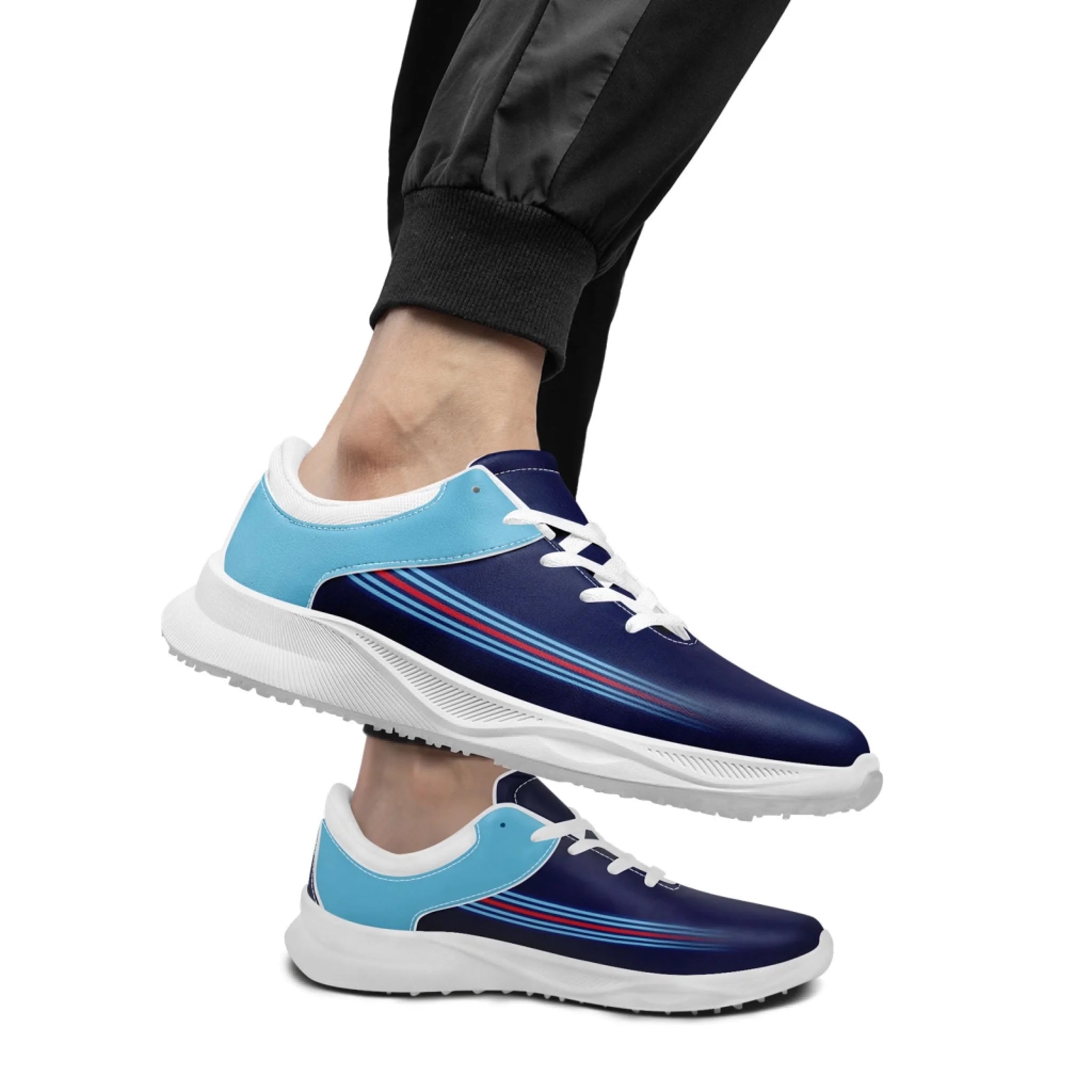 Custom Golf Performance Sneakers - Personalized Durable Athletic Shoes for POD Resellers | Breathable Comfort for Golfing & Casual Wear (Model: FN062 25020099)