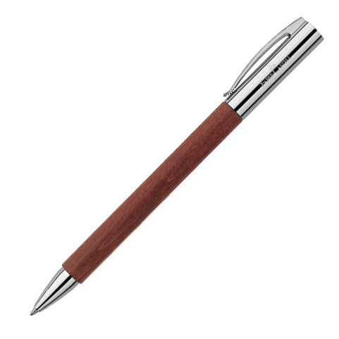 Faber-Castell Ambition Pearwood Ballpoint Pen - Premium Wooden Ballpoint Pen for Smooth Writing - Perfect for Office, School & Gift Giving
