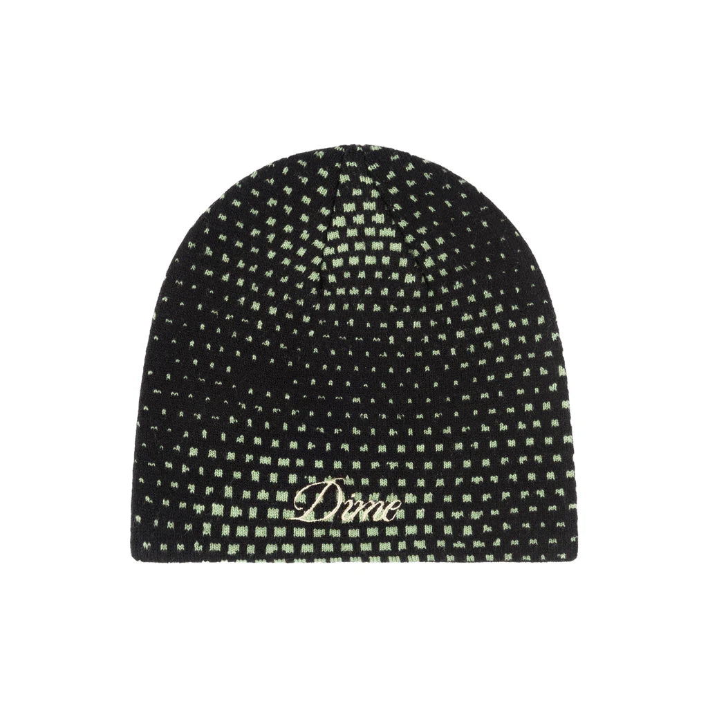 Dime Pixel Skully Beanie - Warm Winter Knit Hat for Men & Women - Perfect for Snowboarding, Skiing, and Outdoor Activities