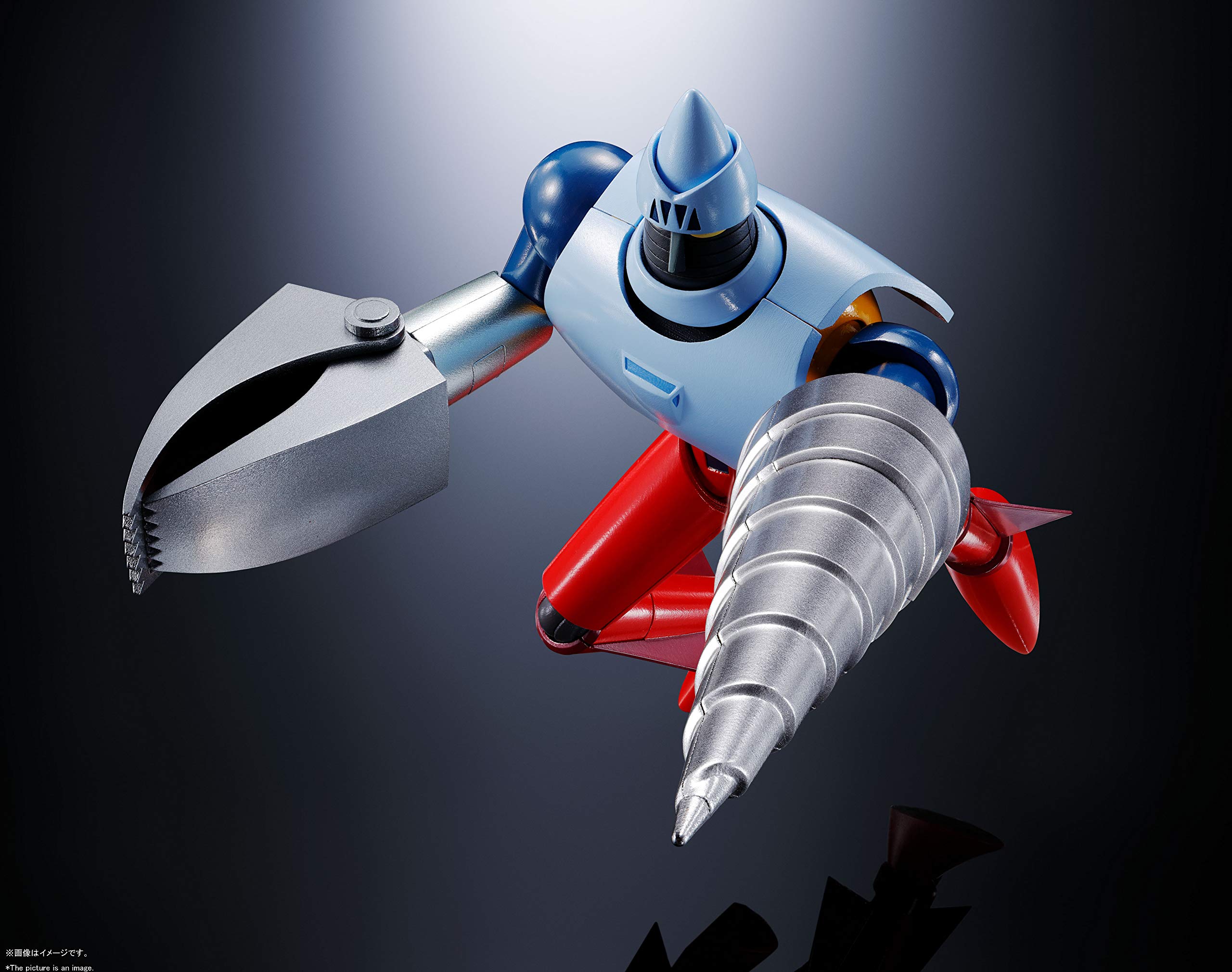 Bandai Soul of Chogokin GX-91 Getter Robo (TV Anime Ver.) Getter 2 & 3 D.C. Action Figure - Collectible Robot Toy for Anime Fans & Display