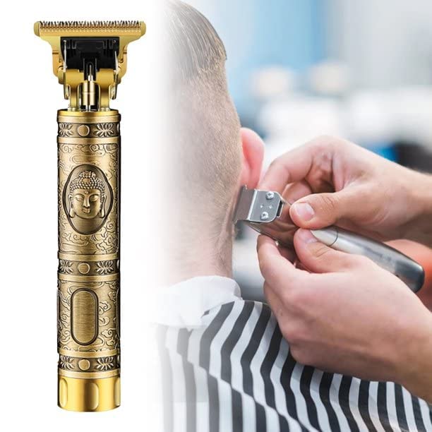 Openja Professional Men's Hair Trimmer & Clipper - Adjustable Blade, Retro Oil Head for Precise Close Cut & Shaving - Perfect for Home Grooming, Barber Shops & Travel