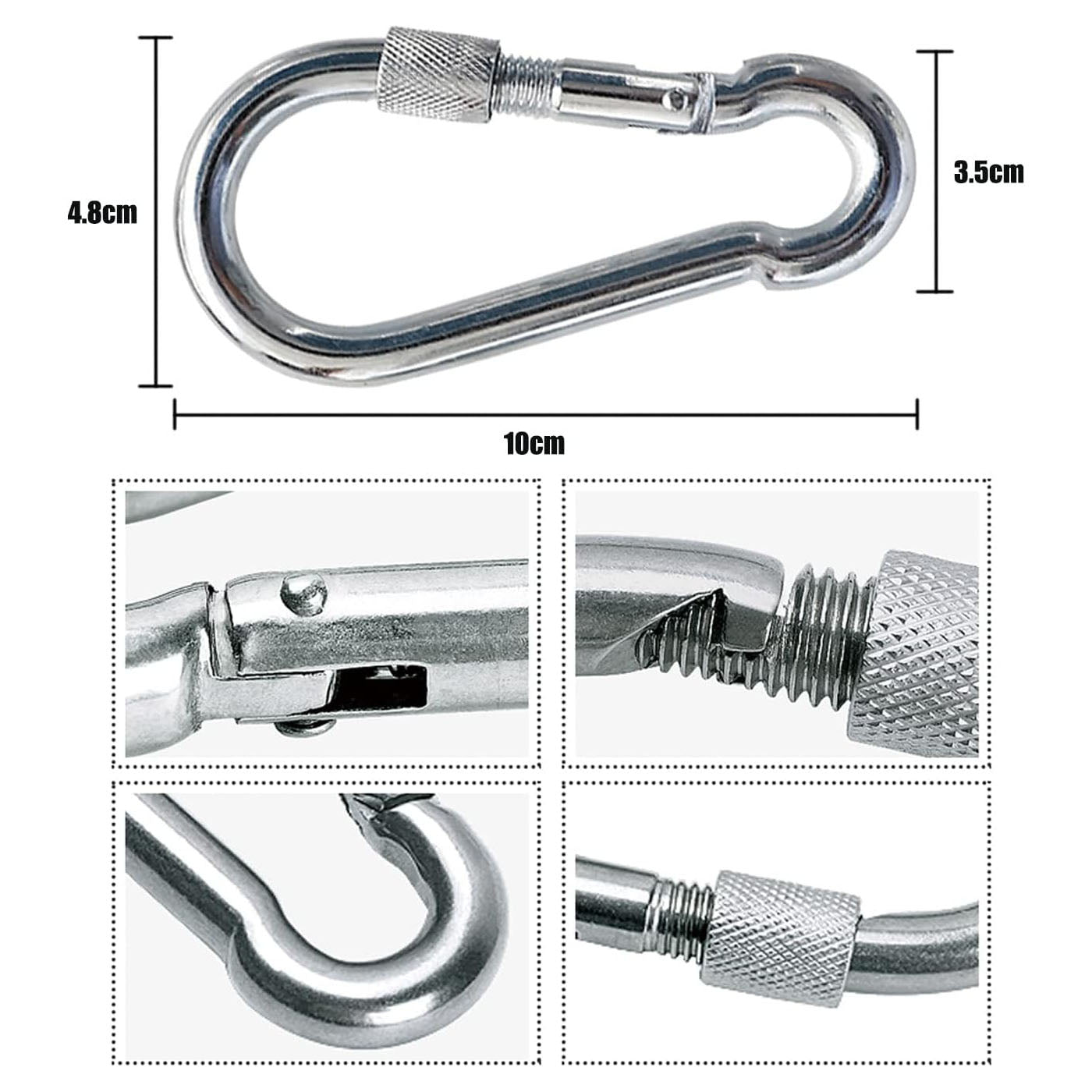 16mm x 20m Heavy Duty Nylon Static Climbing Rope - Outdoor Rock Climbing, Boat Anchor Line, Marine Dock Rope - Perfect for Adventure Sports, Sailing & Water Activities