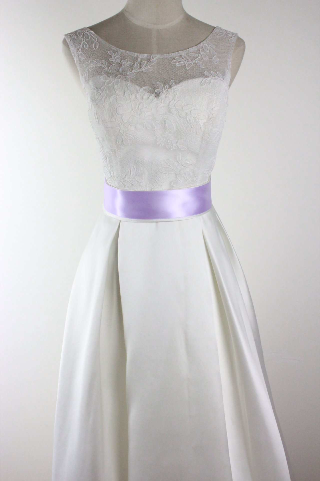 Leimandy 2 Inch Wide Satin Ribbon Sash - Elegant Wedding Dress Belt for Brides, Prom, Pageant & Formal Events - Perfect for Bridal Accessories, Gowns & Special Occasions