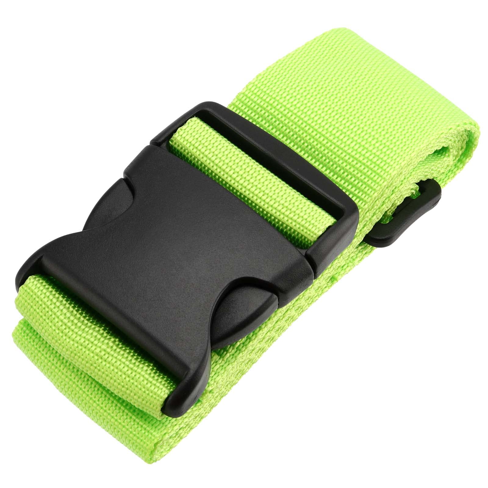 20 Pack 78 x 2 Inches Heavy Duty Adjustable Luggage Straps with Quick Release Buckles - Secure Travel Straps for Suitcases, Bags & Backpacks - Perfect for Air Travel, Road Trips & Vacation Packing (Green)