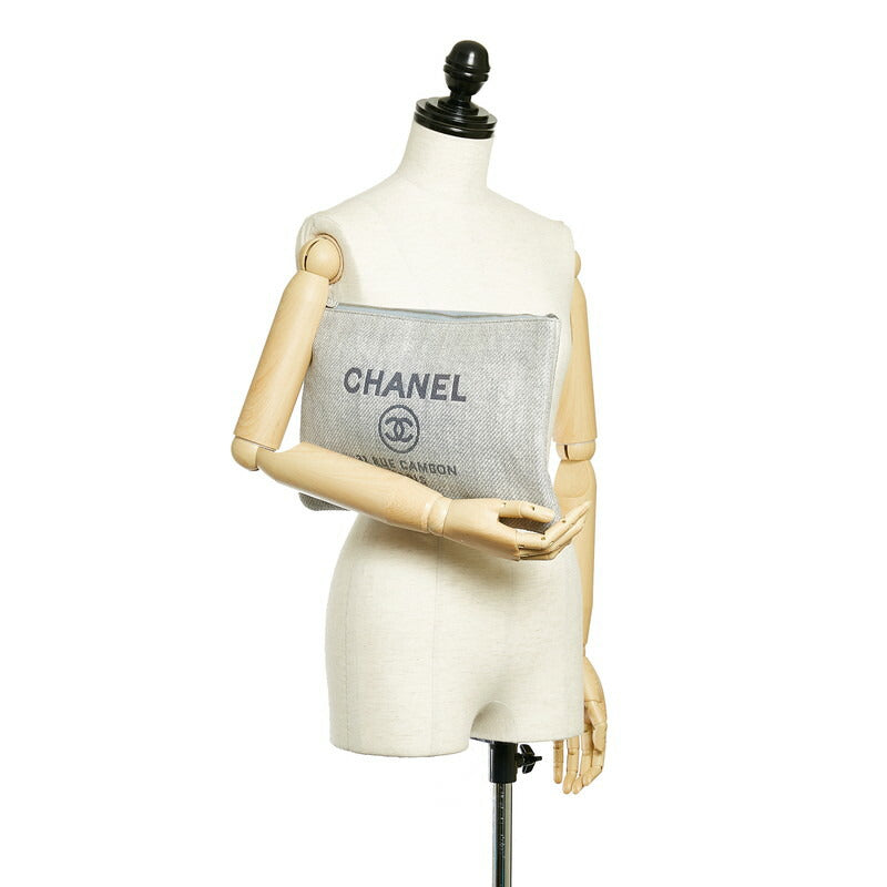 31 Rue Cambon Canvas Clutch Bag - Elegant Women's Evening Clutch for Parties, Weddings & Special Occasions