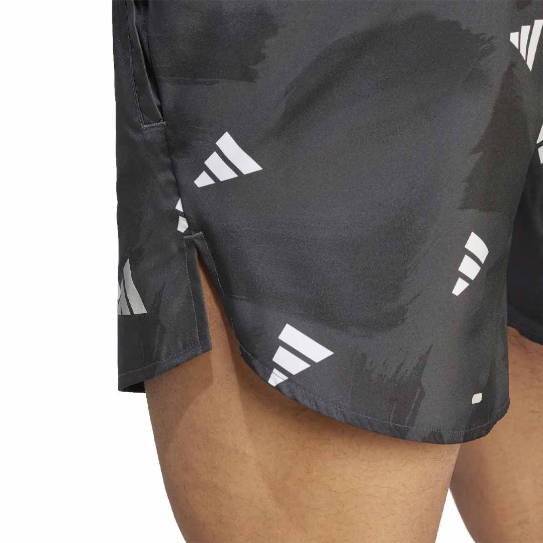 **Adidas Men's Run It 5 Running Shorts (HZ4510) - Lightweight, Breathable & Comfortable for Workouts, Jogging & Gym**