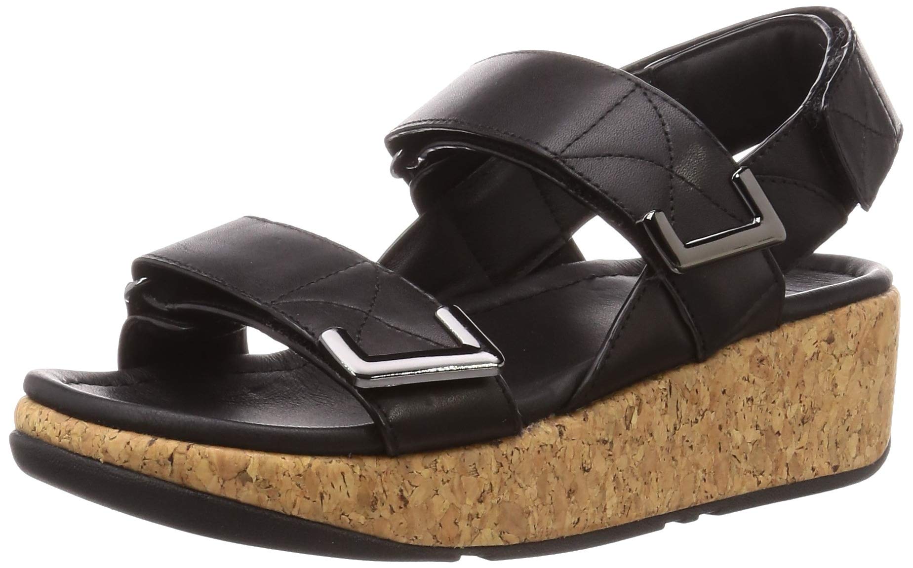 Fitflop Women's Comfort Slide Sandals - Arch Support Flip Flops for Walking, Travel & Beach - Lightweight Summer Casual Shoes