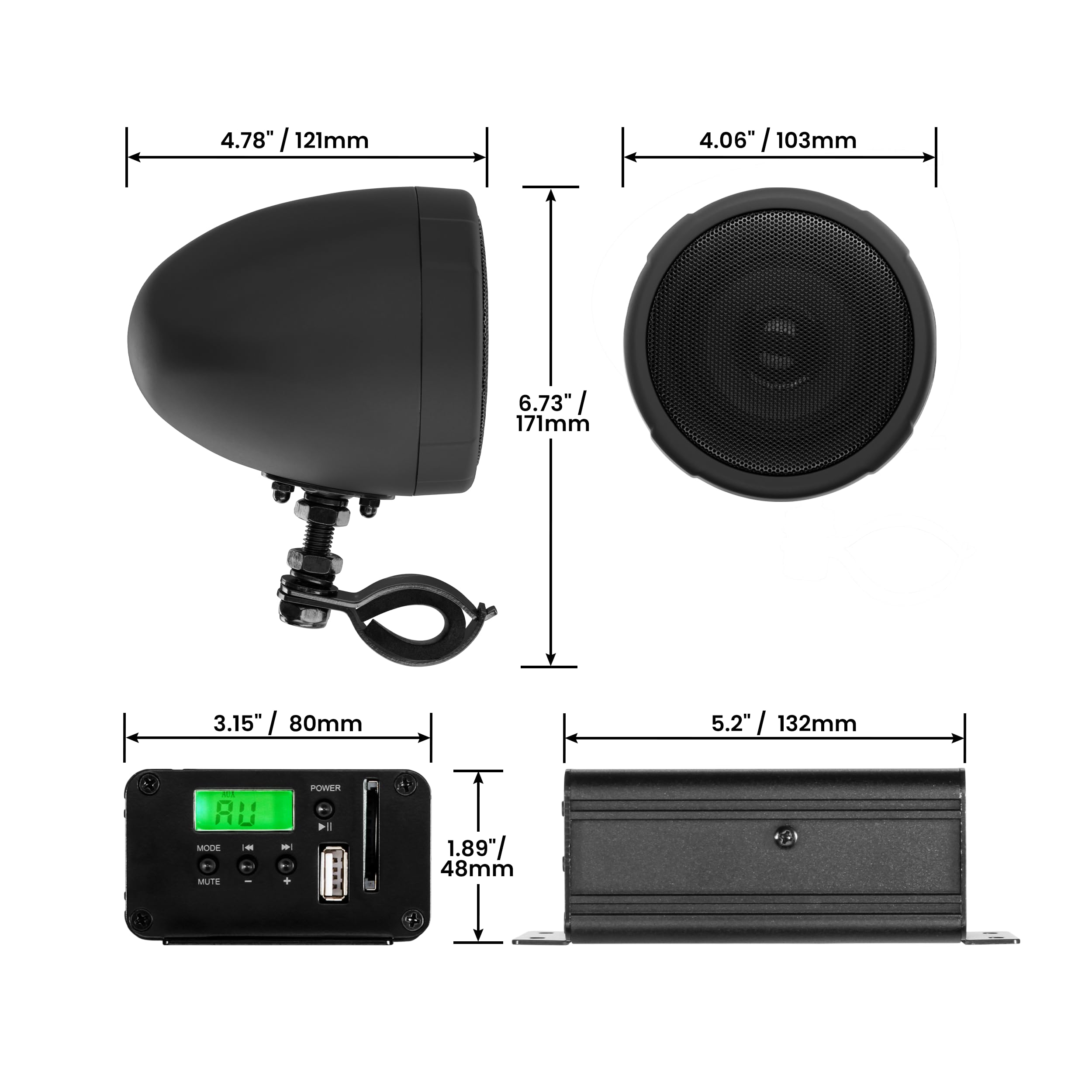BOSS Audio Systems MCBK520B 3