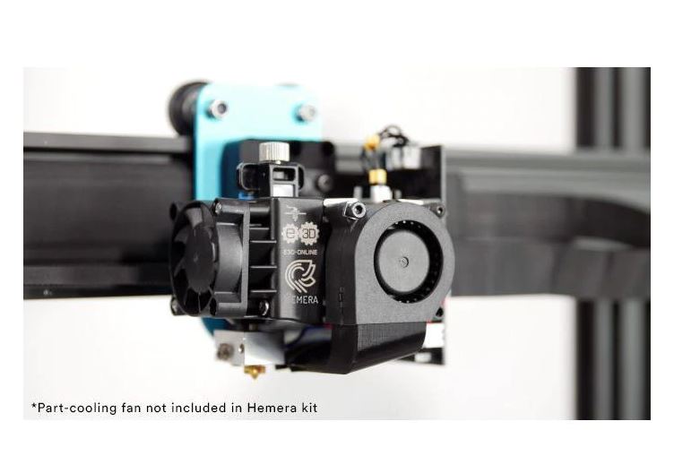 E3D Hemera Direct Universal Kit 1.75mm 12V/24V - High Precision 3D Printer Extruder for PLA, ABS, PETG Filaments - Perfect for Home, Office & Maker Spaces