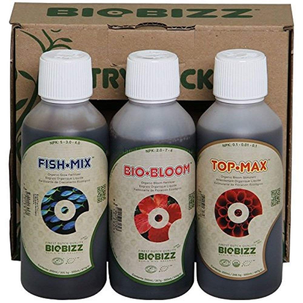 Biobizz Try-Pack Outdoor - Organic Plant Nutrients Starter Kit for Gardening & Hydroponics | Perfect for Home Growers, Greenhouses & Outdoor Cultivation