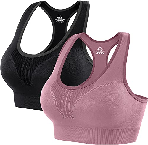 2 Packs-black+pink