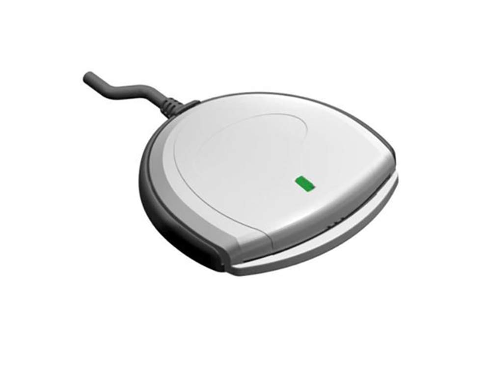 Identiv SCR3310v2.0 USB Smart Card Reader - Secure Contact & Contactless Smart Card Reader for Windows/Mac/Linux - Perfect for Banking, Government ID, Access Control & Digital Security Applications