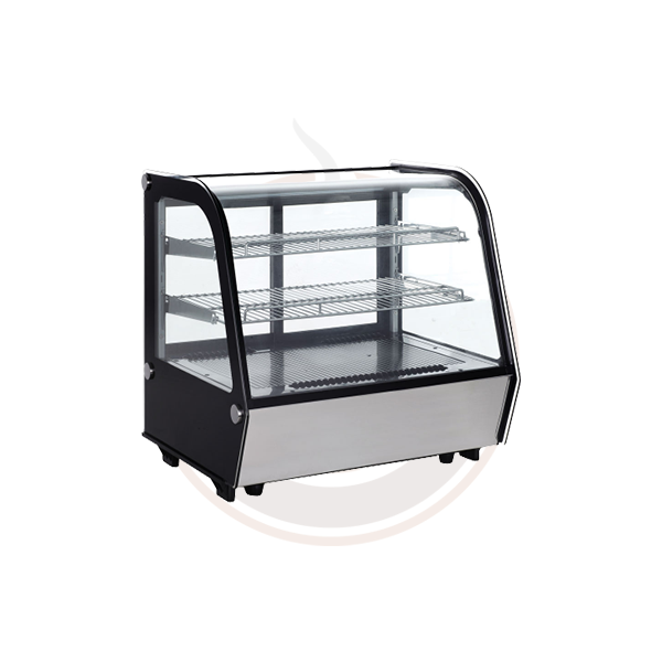 Omcan Commercial Countertop Refrigerated Display Case - Models 44629, 44630, 44631 - Perfect for Delis, Bakeries, and Convenience Stores