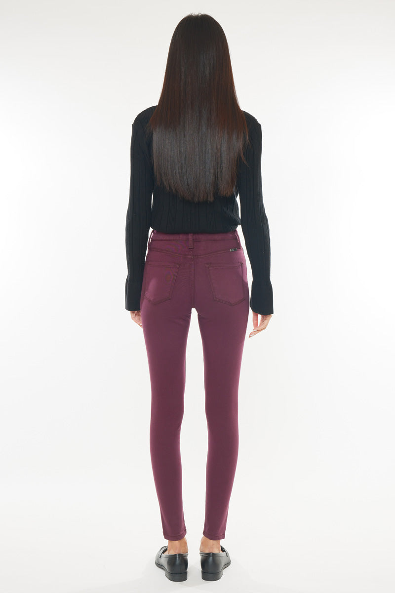 Colleen High Rise Super Skinny Jeans for Women - Stretchy Denim Pants with Tummy Control - Perfect for Casual Wear, Night Out & Everyday Fashion