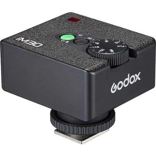 Godox iM30 Mini Flash Speedlite - Compact & Powerful On-Camera Flash for DSLR & Mirrorless Cameras - Perfect for Portraits, Events & Low-Light Photography