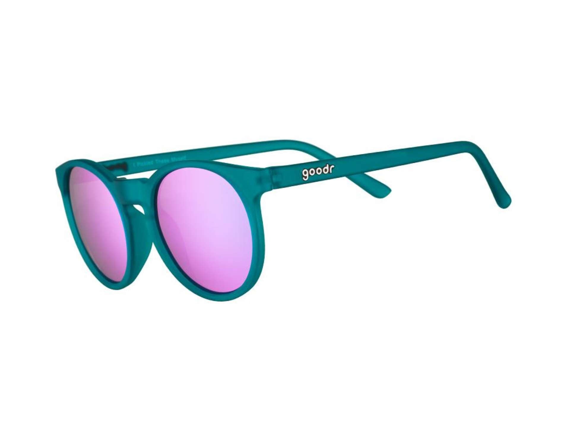 goodr CIRCLE G Polarized Sunglasses for Men & Women - UV Protection, Lightweight & Comfortable - Perfect for Running, Cycling & Outdoor Activities