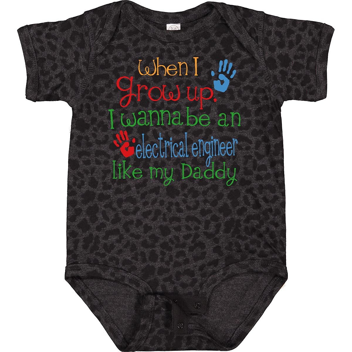 Electrical Engineer Like Daddy Baby Bodysuit - Cute Science-Themed Onesie for Infants & Toddlers - Perfect for Engineer Parents, STEM Gifts & First Birthday Outfits
