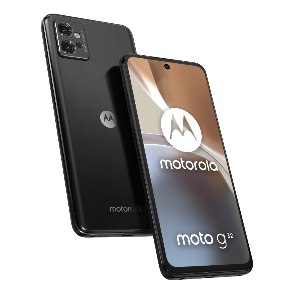 Unlocked Moto G32 Smartphone (Gray) - GSM Compatible for Travel & International Use - Perfect for Business & Personal Communication
