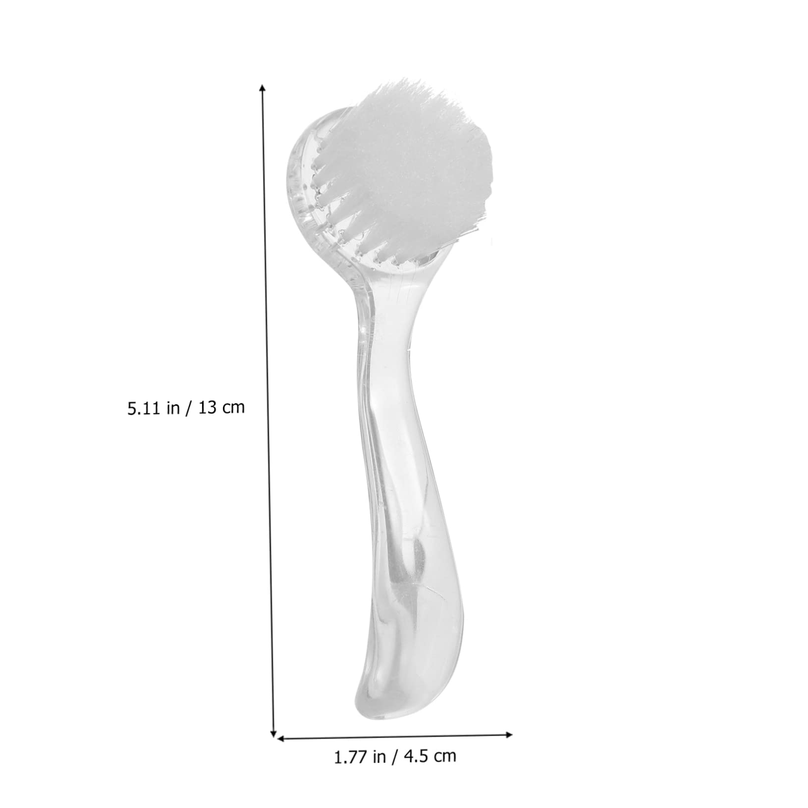 DOITOOL 12-Piece Nail Brush Set - Dust Brush, Fingernail Cleaner, Toe Scrubber, Manicure Brush & Shoe Shine Brush - Perfect for Home Salon, Pedicure, Nail Art & Foot Care (Plastic Round Handle)