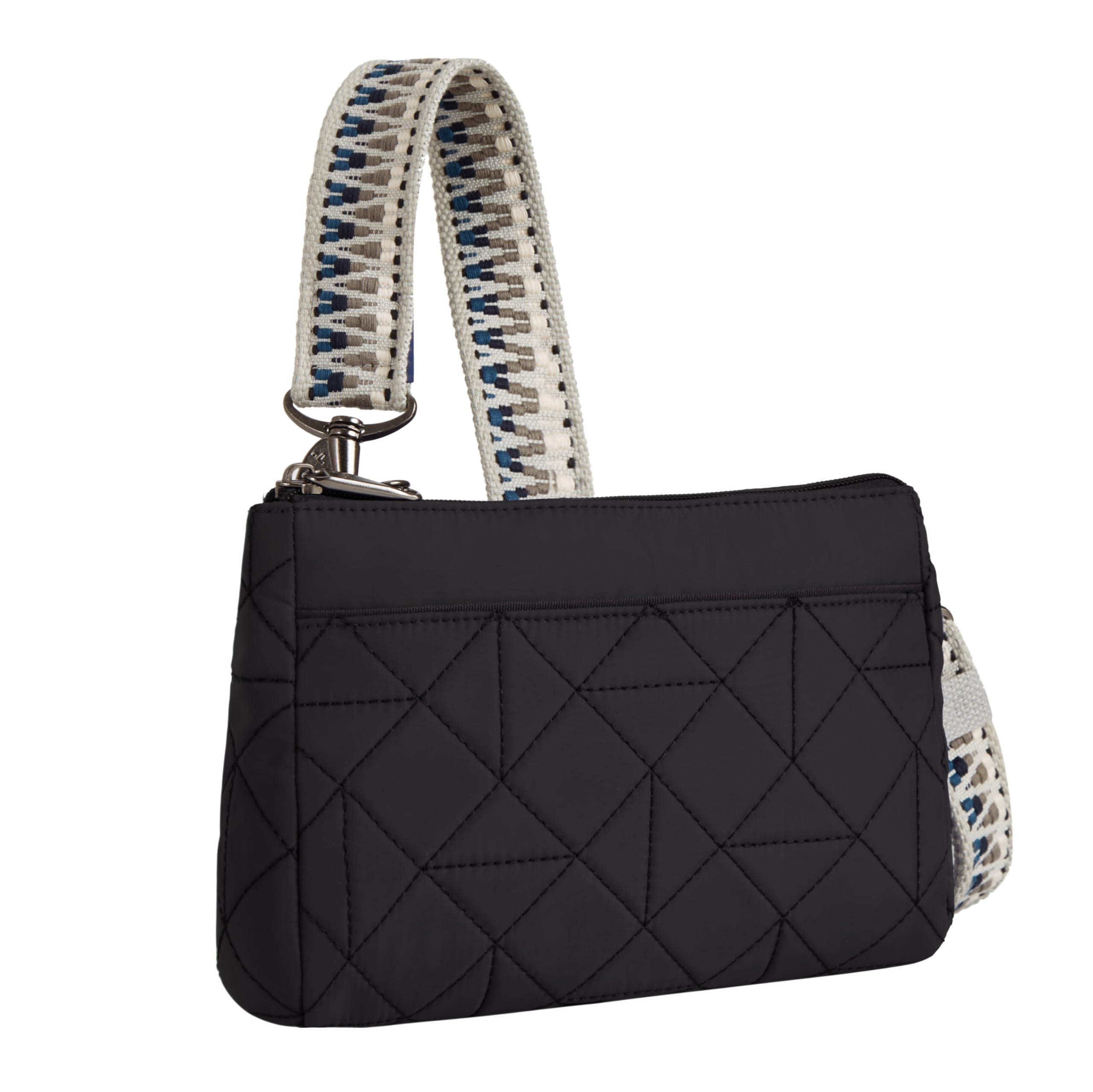 Travelon Anti-Theft Boho Clutch Crossbody Bag for Women - Secure RFID Blocking Purse with Adjustable Strap - Perfect for Travel, Shopping & Daily Use