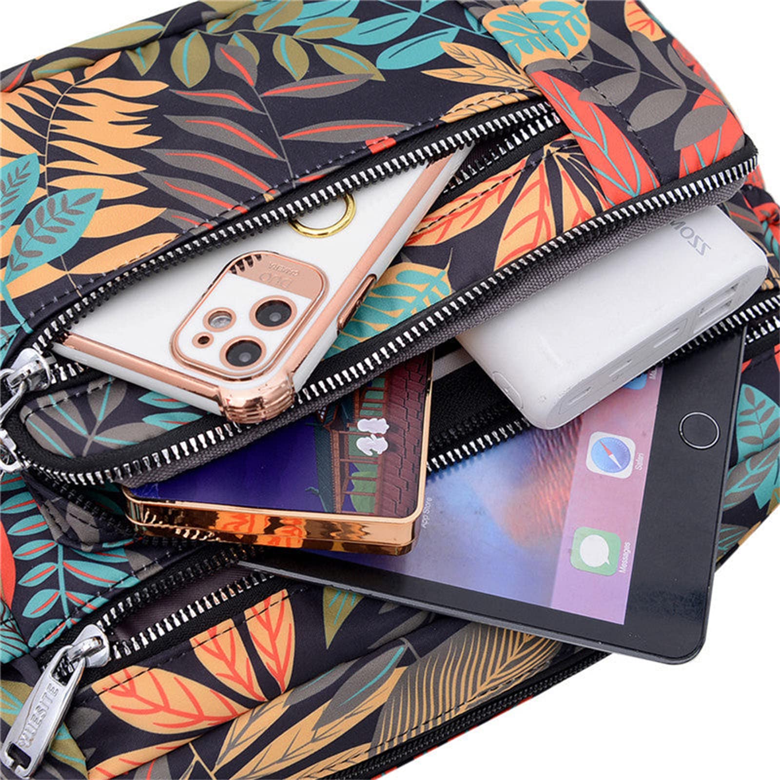 Stylish Women's Messenger Bag - Crossbody Purse with Multiple Pockets for Work, Travel & Everyday Use | Fashionable Ladies Handbags & Shoulder Bags