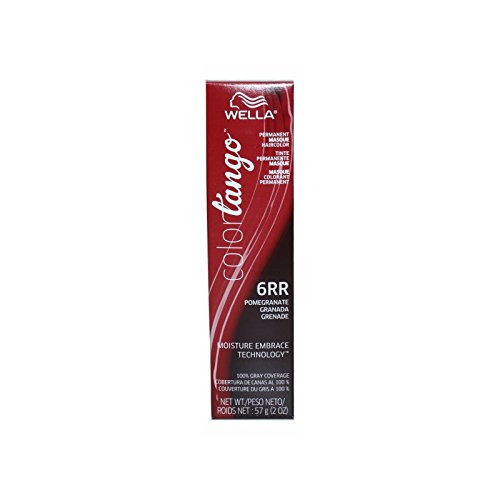 Wella Color Tango Permanent Hair Dye - 6RR Dark Blonde Intense Red | Long-Lasting Vibrant Hair Color for Brunettes & Blondes | Perfect for Salon-Quality At-Home Coloring & Special Occasions