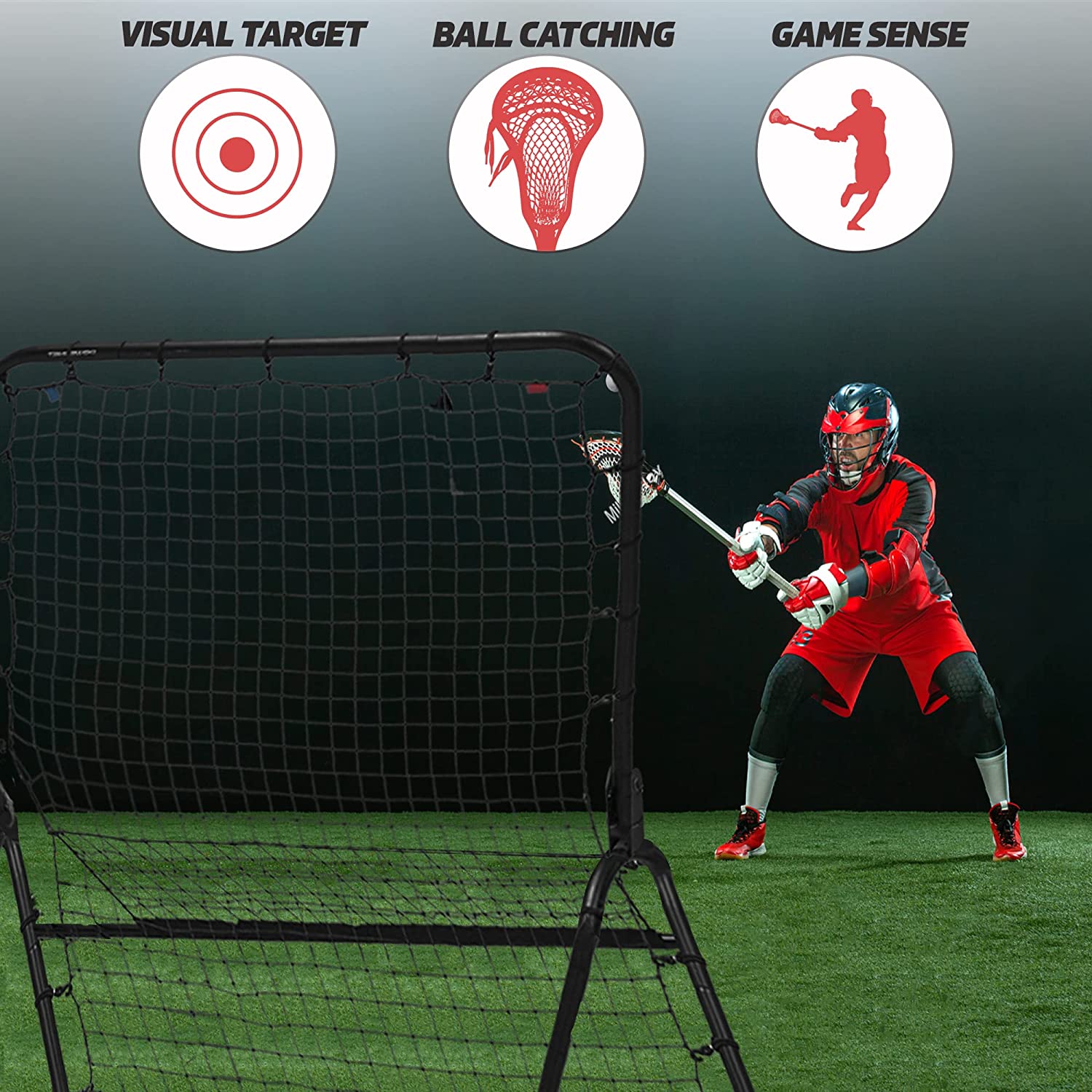 PowerNet German Marquez Adjustable Baseball & Softball Rebounder - 51