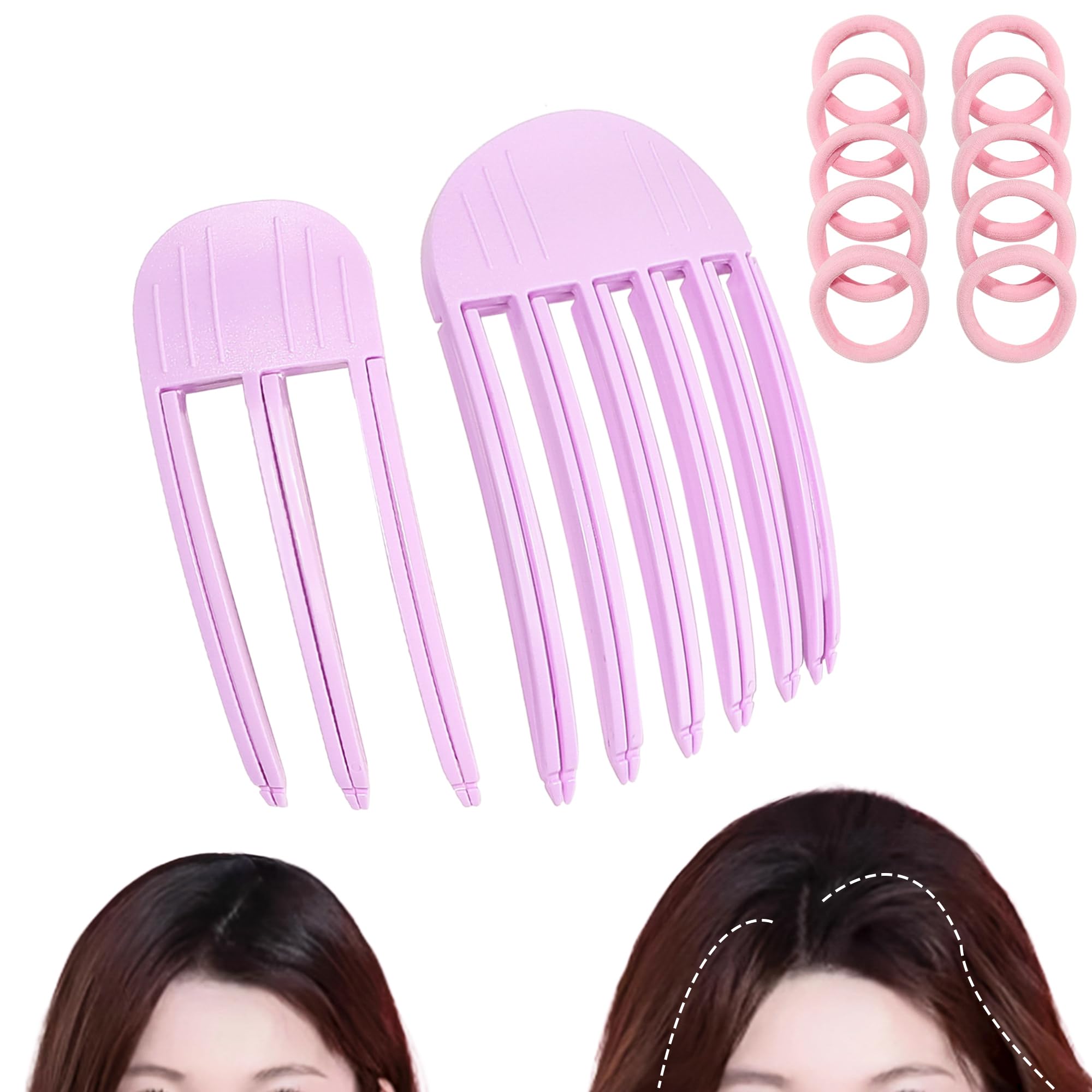 Volumizing Hair Clips for Women - Root Lift & Volume Styling Tools for Fluffy Bangs & Hair Volume - Perfect for Salon Styling, Home Use & Everyday Hairstyles