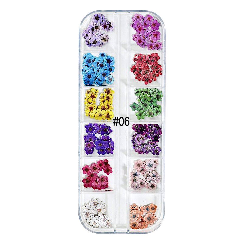 Mix Nail Art Decoration Kit - Assorted Flowers, Leaves & Butterflies Design for DIY Manicures - Perfect for Nail Salons, Home Use & Gift Giving