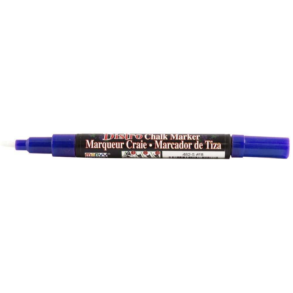 JAM Paper Dustless Erasable Chalk Markers - Fine Point Liquid Chalk Pen for Whiteboards, Glass, Chalkboards, Signs - Non-Toxic Blue Chalk Marker - Perfect for Restaurants, Classrooms, Offices, DIY Projects