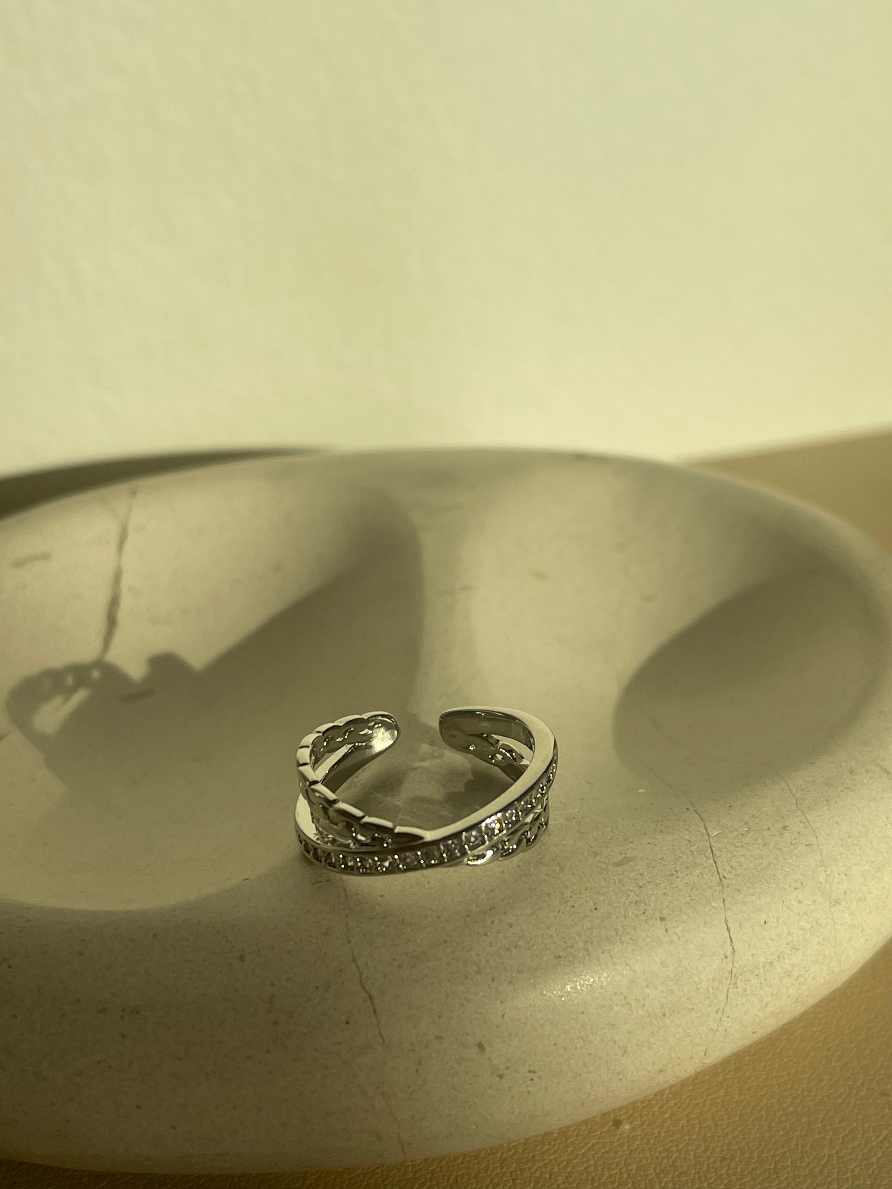 Patty Ring - Stainless Steel Adjustable Ring for Women | Elegant & Durable Jewelry Gift for Her | Perfect for Everyday Wear, Parties & Special Occasions