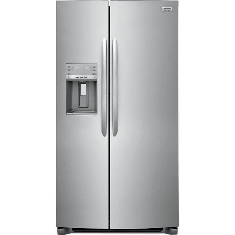 Frigidaire Gallery 36-Inch Counter Depth Side by Side Refrigerator - 22.3 cu. ft. Capacity with Water and Ice Dispenser (Model GRSC2352AF) - Perfect for Modern Kitchens and Entertaining