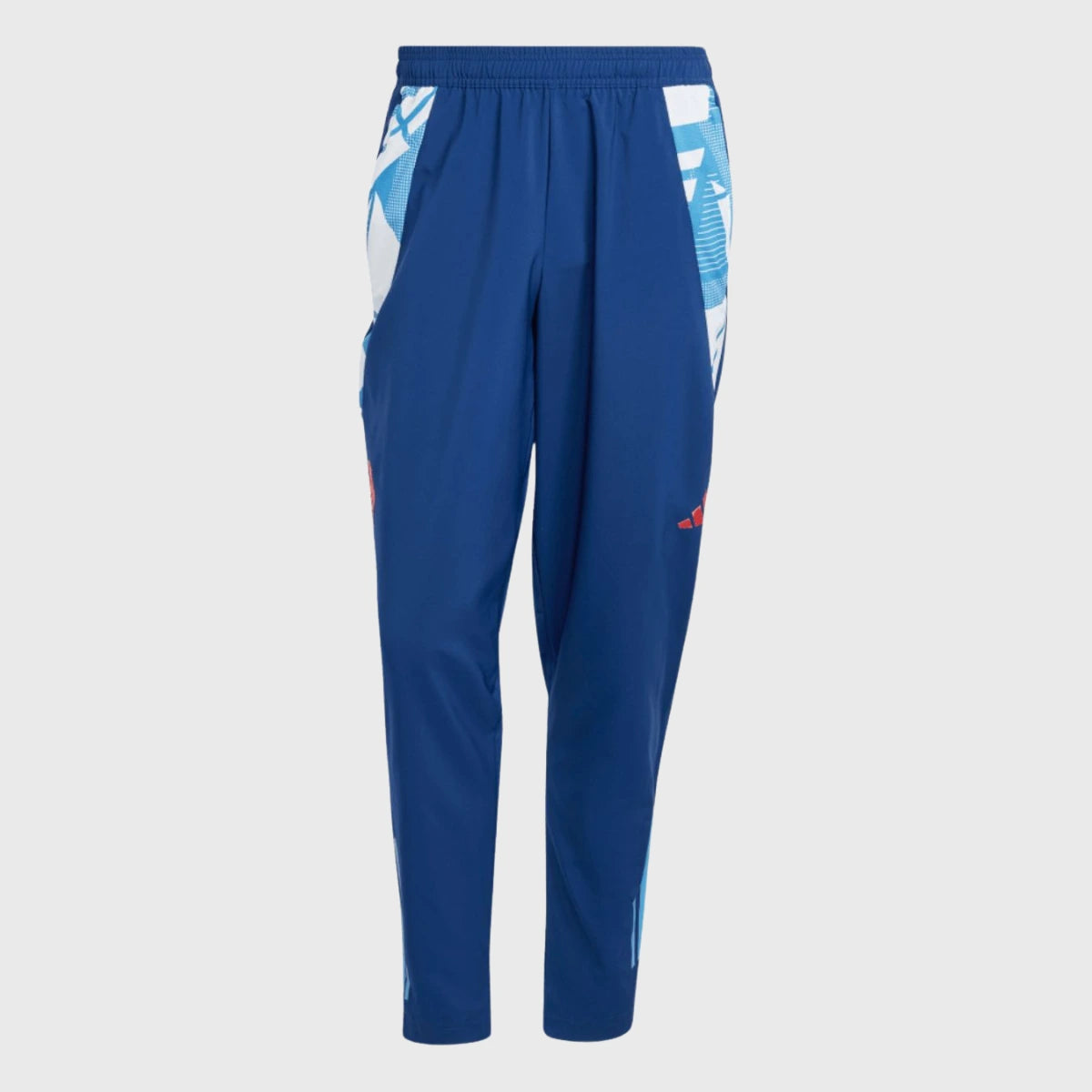 Adidas France Rugby Presentation Pant Dark Blue - Men's Athletic Training Pants for Rugby & Sports - Comfortable & Durable Workout Pants for Gym, Running & Casual Wear