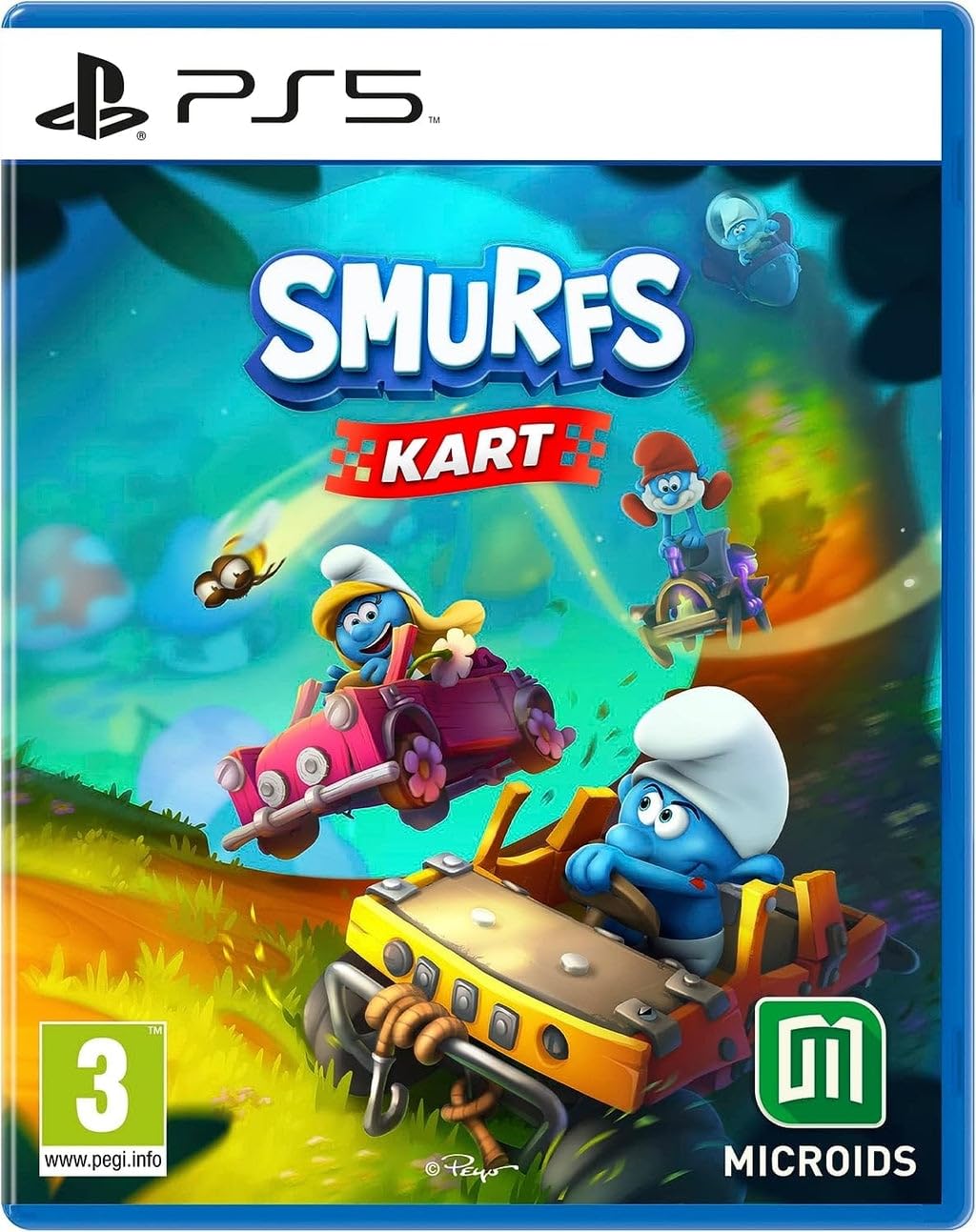 Smurfs Kart Racing Game for PS5 - Fun Family Multiplayer Adventure - Perfect for Kids, Parties & Casual Gaming