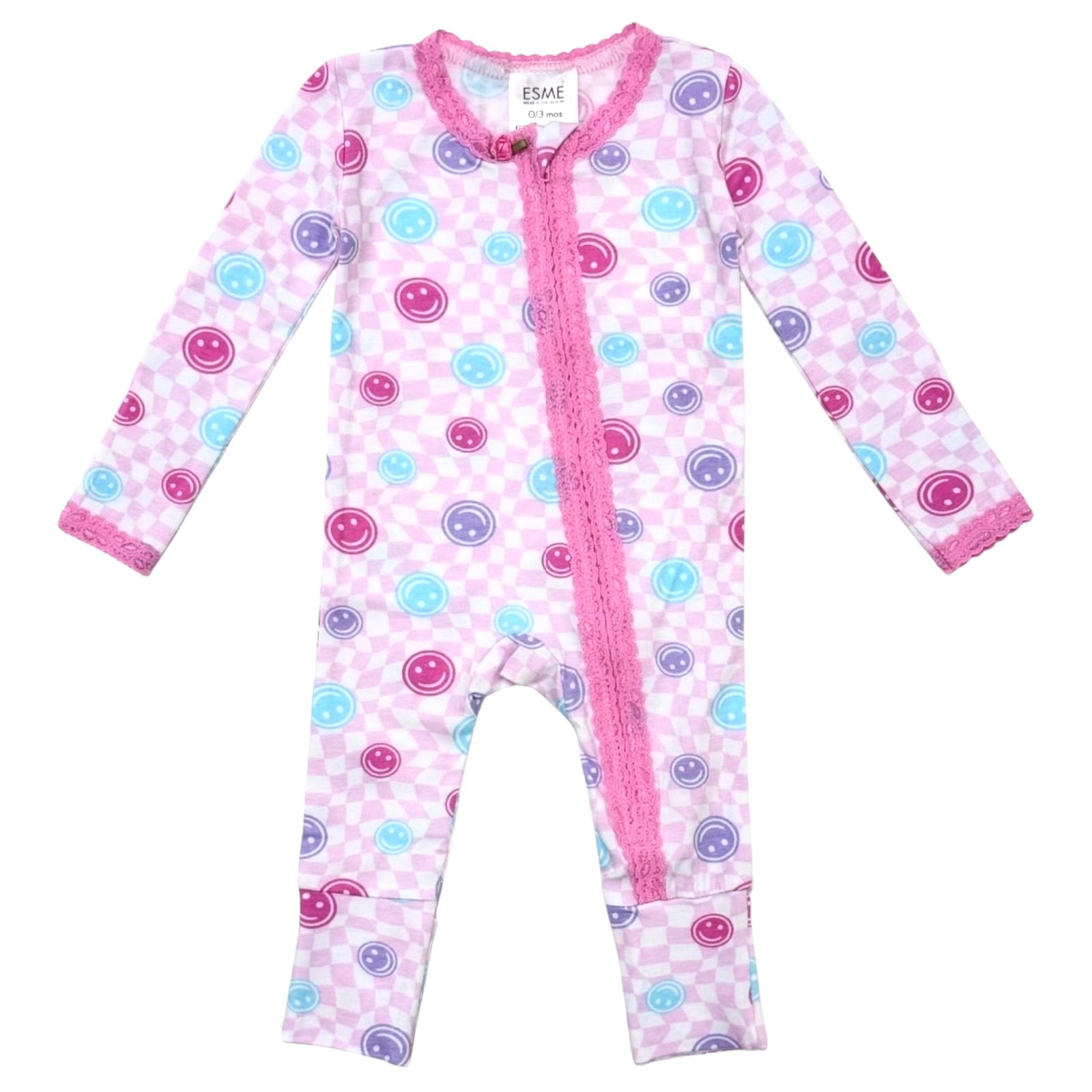 Smile Zip Footie - Soft & Cozy Baby Sleepwear with Easy Zipper - Perfect for Newborns, Infants & Toddlers - Ideal for Bedtime, Naptime & Playtime