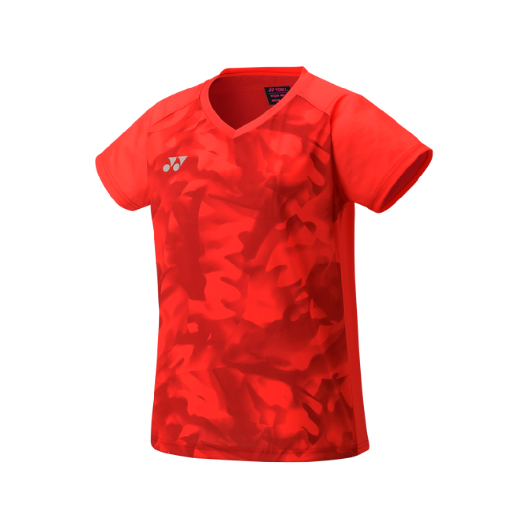 Yonex YW0033EX Women's Crew Neck Team Shirt - Breathable Tennis & Badminton Sports Jersey for Women - Perfect for Training, Matches & Team Events