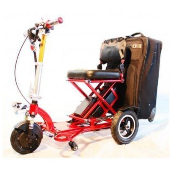 Enhance Mobility Triaxe Sport T3045 3 Wheel Mobility Scooter for Adults - Lightweight & Portable Electric Scooter for Seniors, Travel, Shopping, and Outdoor Activities