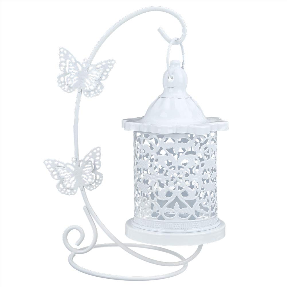 Vintage Birdcage Candle Lantern - Elegant Iron Hanging Candle Holder for Weddings, Parties & Home Decor | Romantic Centerpiece for Outdoor Garden, Patio & Indoor Decorations