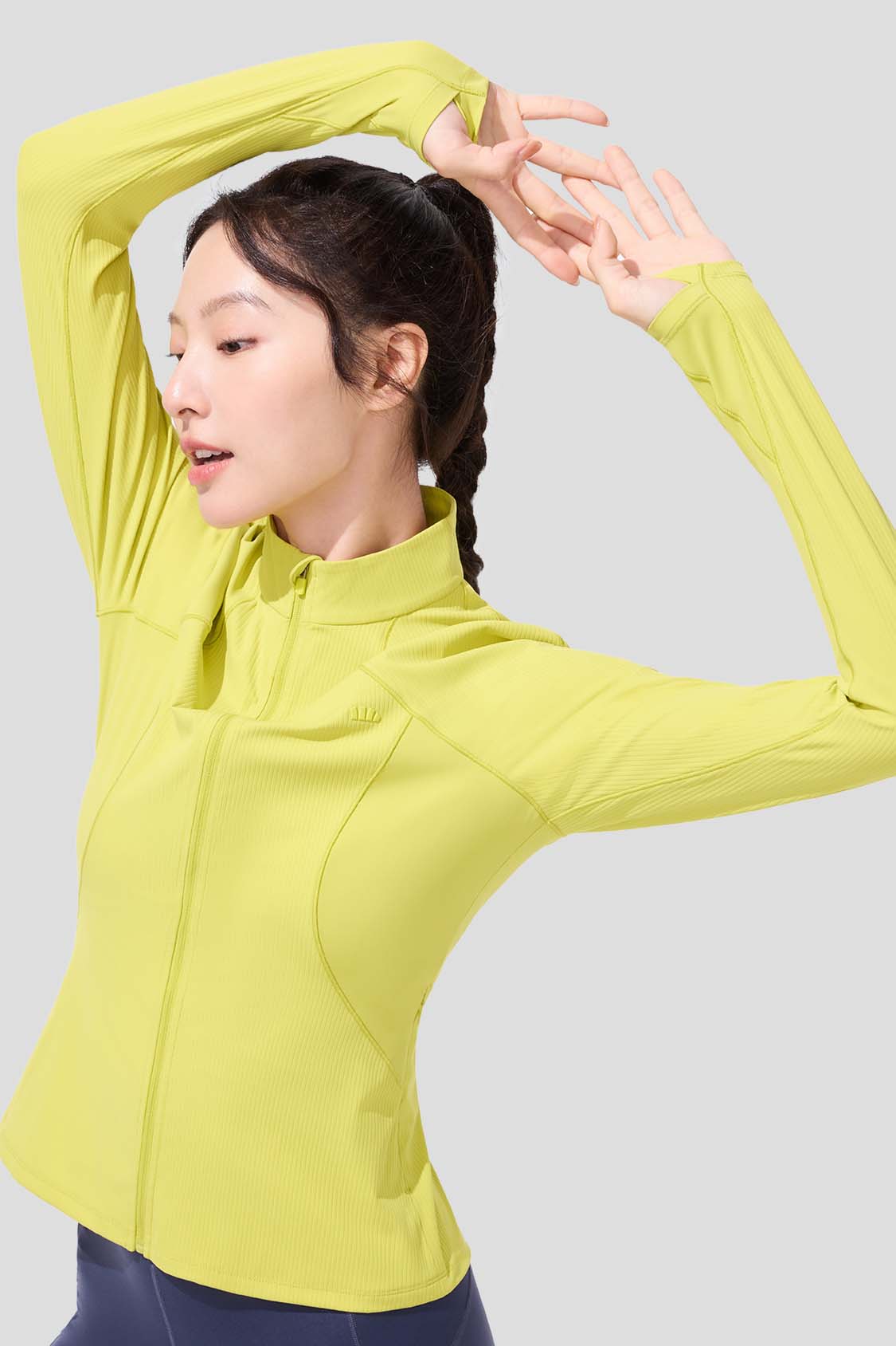 Flex Women's UPF50+ Sun Protection Sports Jacket - Lightweight Breathable Athletic Shirt for Running, Hiking & Outdoor Activities