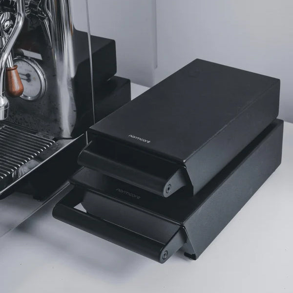 Premium Normcore Espresso Knock Box Drawer - Compact Coffee Grounds Container for Baristas & Home Brewing - Perfect for Espresso Machines, Coffee Shops & Kitchen Countertops